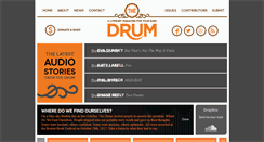 Desktop Screenshot of drumlitmag.com