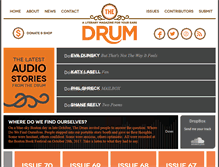Tablet Screenshot of drumlitmag.com